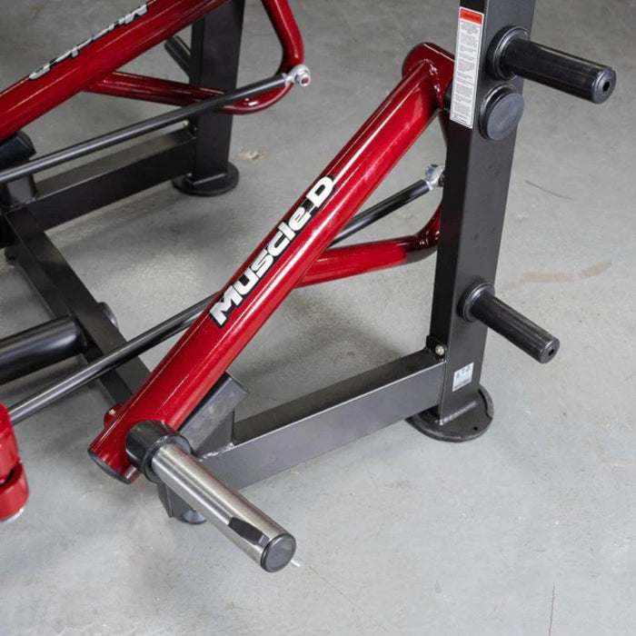 Muscle D Power Leverage V2 Decline Chest Fly Frame Detail