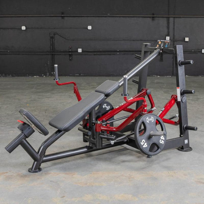 Muscle D Power Leverage V2 Decline Chest Fly Full Machine Angle