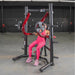 Muscle D Power Leverage V2 Decline Chest Press Female Side Position