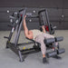 Muscle D Power Leverage V2 Decline Convergent Bench Male Decline Press Angle View