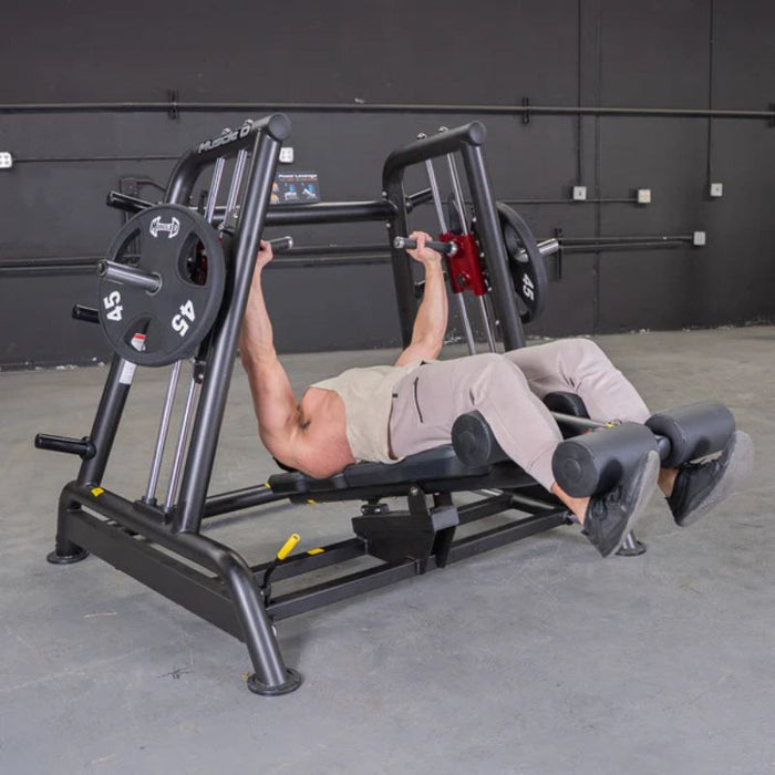 Muscle D Power Leverage V2 Decline Convergent Bench Male Decline Press Mid Position