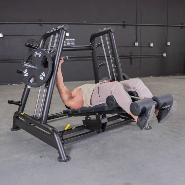 Muscle D Power Leverage V2 Decline Convergent Bench Male Decline Press Upper Position