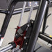Muscle D Power Leverage V2 Decline Convergent Bench Rail System Closeup
