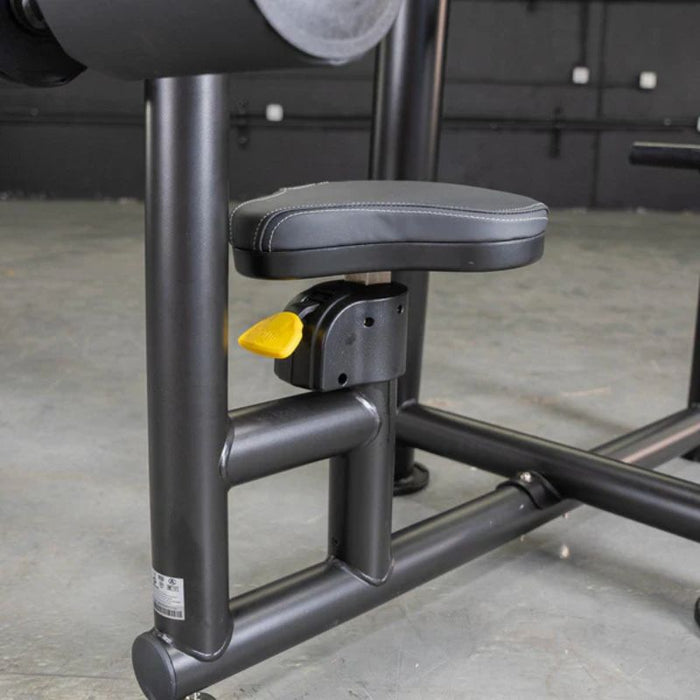 Muscle D Power Leverage V2 Front Lat Pulldown seat adjustment