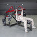 Muscle D Power Leverage V2 Horizontal Chest Press Female Close Grip Finish