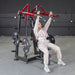 Muscle D Power Leverage V2 Incline Chest Press Female Wide Grip Start