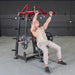 Muscle D Power Leverage V2 Incline Chest Press Male Arms Up Start