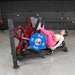 Muscle D Power Leverage V2 Iso Lateral 45 Degree Leg Press PL-PV2-LPI Female Demo Mid Rep