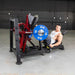Muscle D Power Leverage V2 Iso Lateral 45 Degree Leg Press PL-PV2-LPI Male Demo Mid Rep