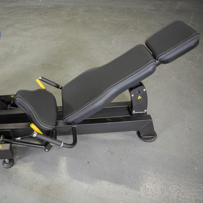 Muscle D Power Leverage V2 Iso Lateral 45 Degree Leg Press PL-PV2-LPI Seat Adjustment Top View