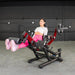 Muscle D Power Leverage V2 Leg Extension Curl female seated extension lift