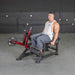 Muscle D Power Leverage V2 Leg Extension Male User Start Position