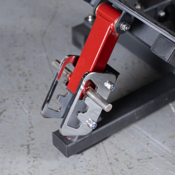 Muscle D Power Leverage V2 Linear Bearing Row footplate adjustment