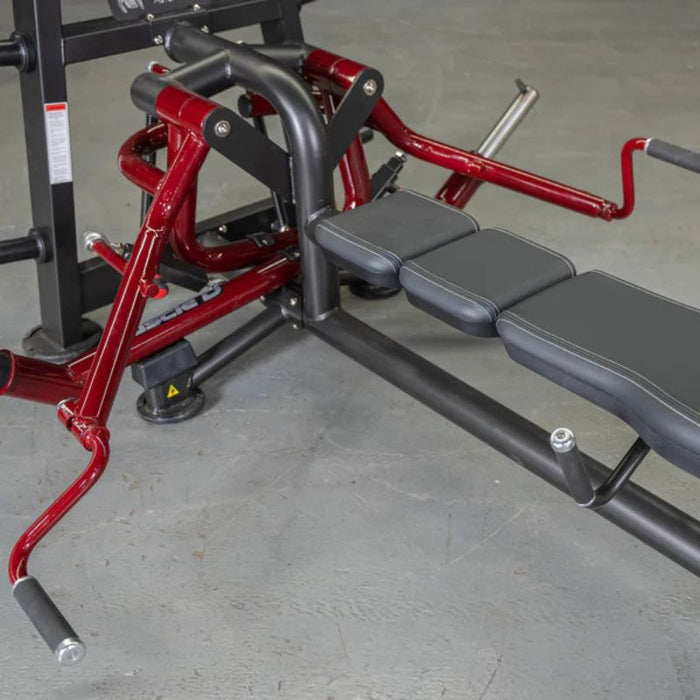 Muscle D Power Leverage V2 Lying Pec Fly Arm Mechanism Closeup