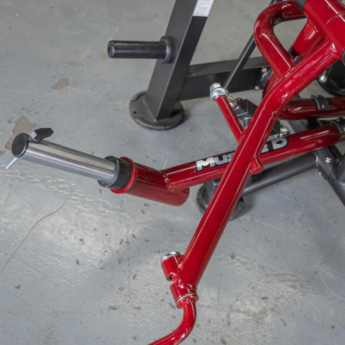 Muscle D Power Leverage V2 Lying Pec Fly Handle Detail