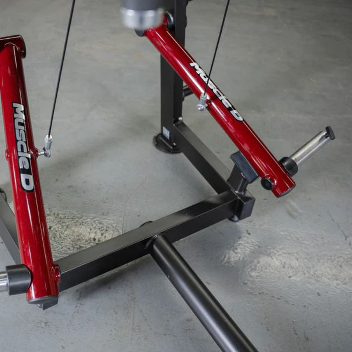 Muscle D Power Leverage V2 Pec Fly Rear Delt arm cables detail