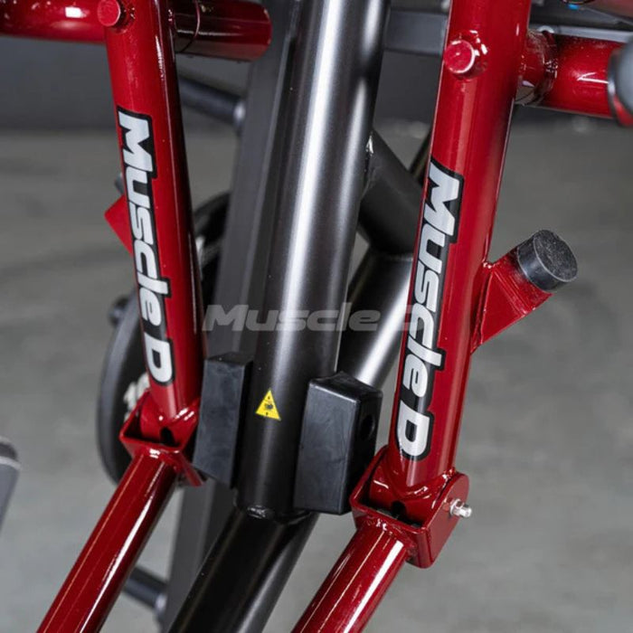 Muscle D Power Leverage V2 Rear Delt frame structure and welds