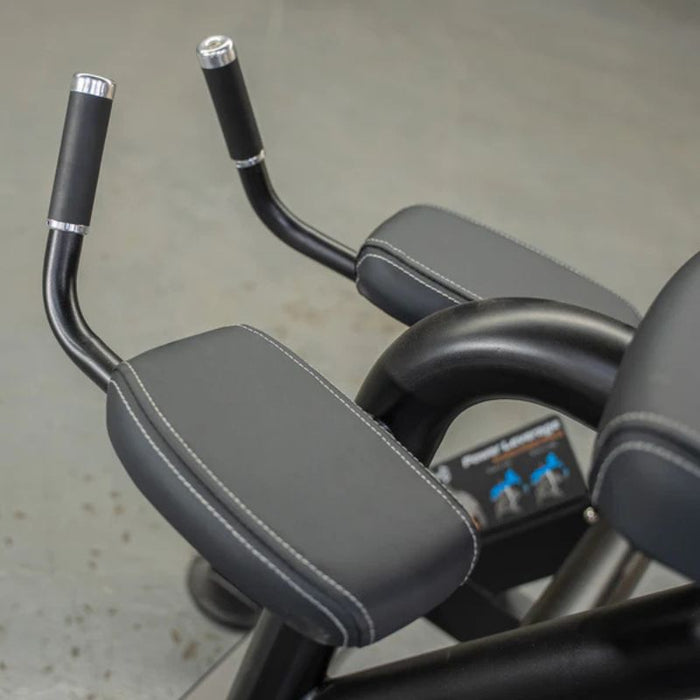 Muscle D Power Leverage V2 Reverse Hyperextension Adjustment Mechanism Arm Pads