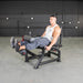 Muscle D Power Leverage V2 Seated Leg Curl PL-PV2-SLC Male End Position