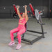 Muscle D Power Leverage V2 Shoulder Press female top position