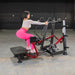 Muscle D Power Leverage V2 Standing Abductor Woman Mid Rep Motion