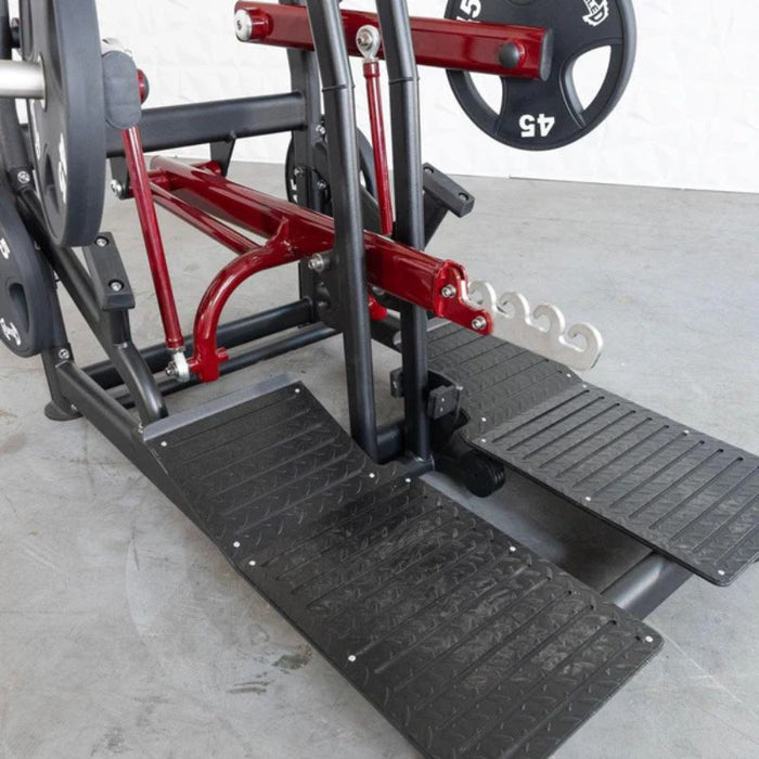 Muscle D Pro Strength Belt Squat platform texture closeup