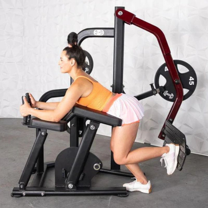 Muscle D Pro Strength Booty Shaper kickback contraction female