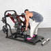 Muscle D Pro Strength Chest Supported Row mid rep
