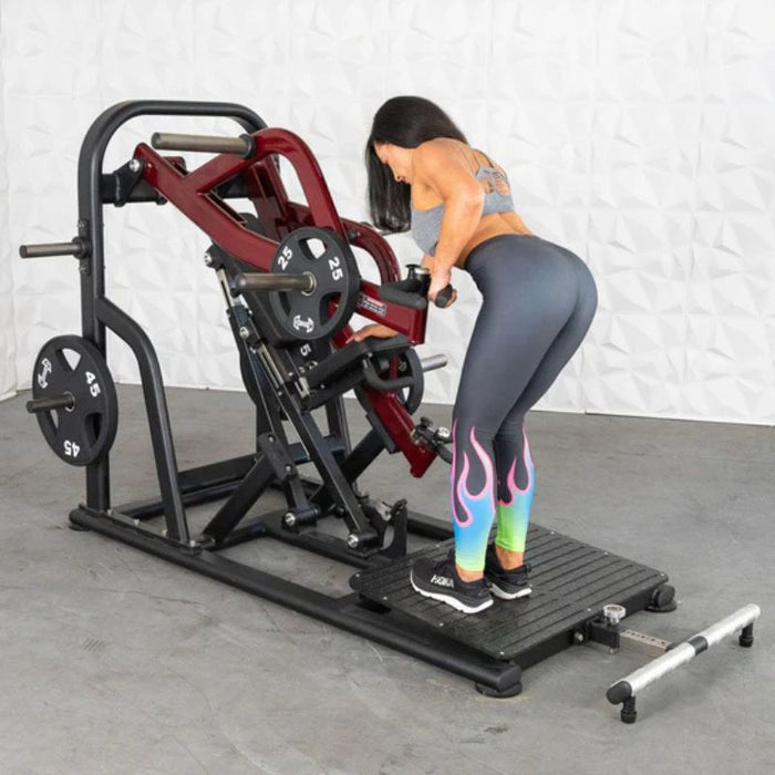 Muscle D Pro Strength Chest Supported Row setup position
