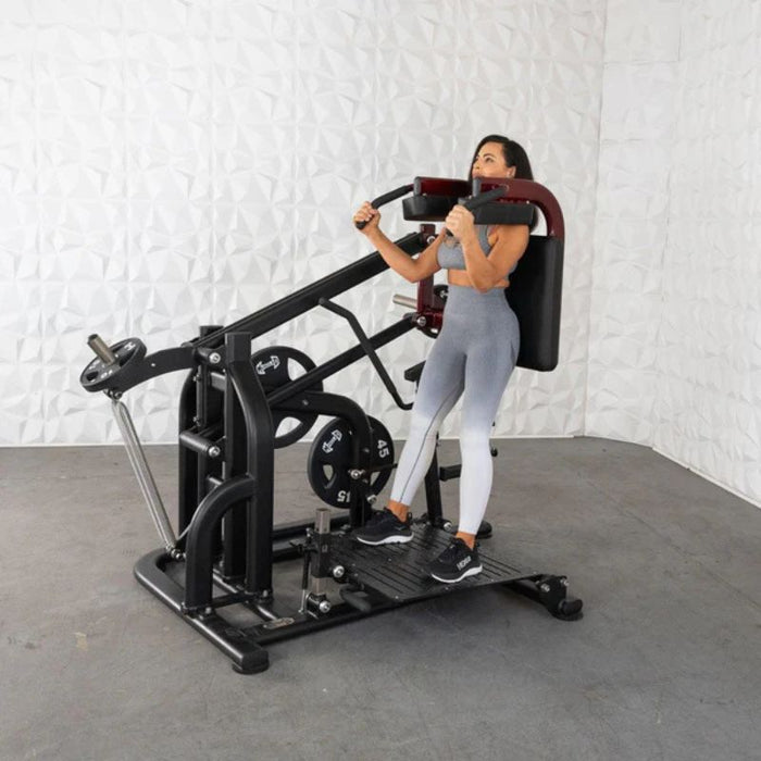 Muscle D Pro Strength Drop Squat standing start female demo