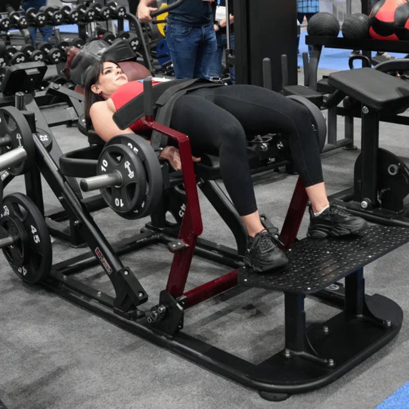 Pro Strength Hip Thruster - Muscle D Fitness - Plate Loaded Glute Drive Pro Strength Hip Thruster - Muscle D Fitness - Plate Loaded Glute Drive