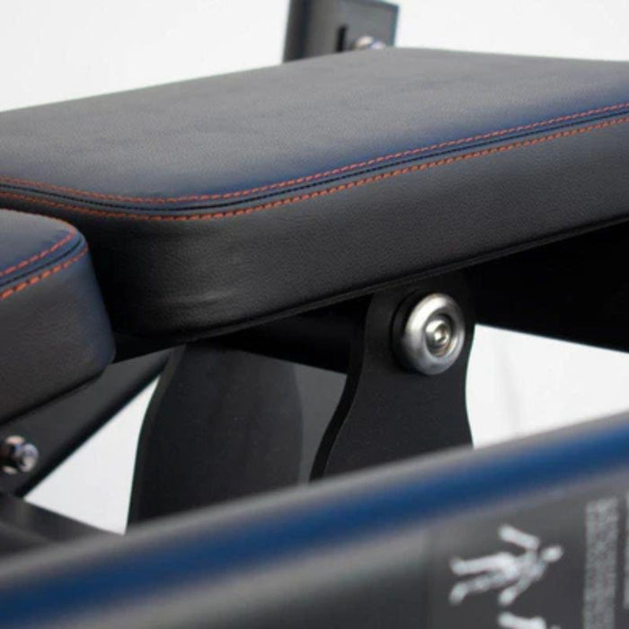 Muscle D Pro Strength Hip Thruster seat upholstery detail