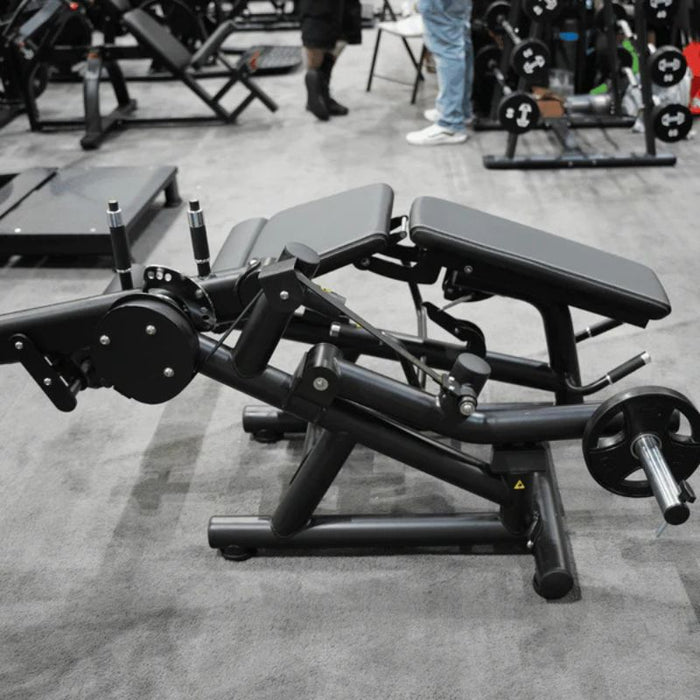 Muscle D Pro Strength Leg Curl Extension commercial floor profile