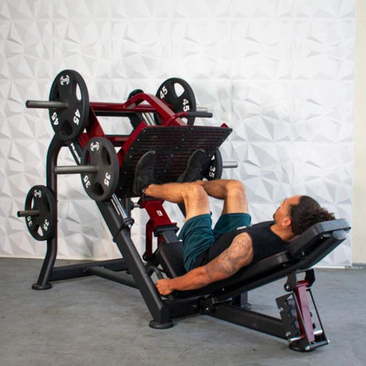 Muscle D Pro Strength Leg Press action bottom position