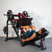 Muscle D Pro Strength Leg Press action bottom position