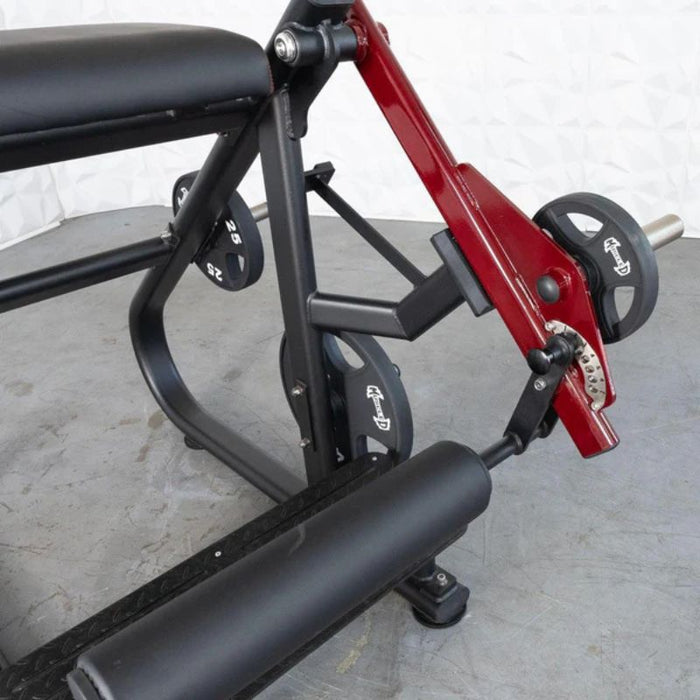 Muscle D Pro Strength Reverse Hyper roller arm detail