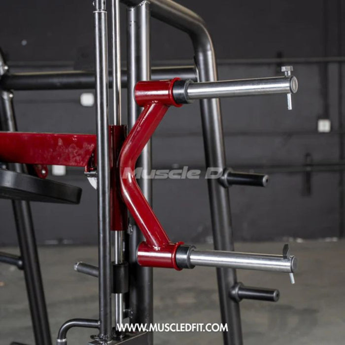 Muscle D Power Leverage V2 Vertical Leg Press PL-PV2-VLP Handle Arm Closeup