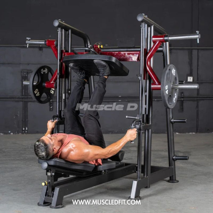 Muscle D Power Leverage V2 Vertical Leg Press PL-PV2-VLP Male Demo Mid Rep
