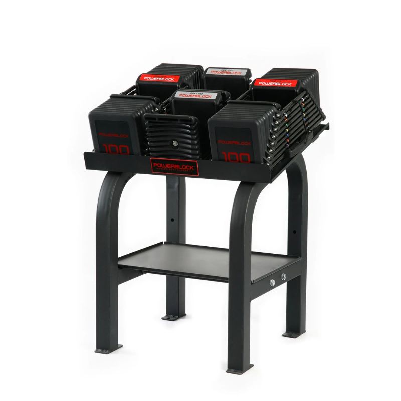 PowerBlock Commercial Pro 100 Adjustable Dumbbell Set
