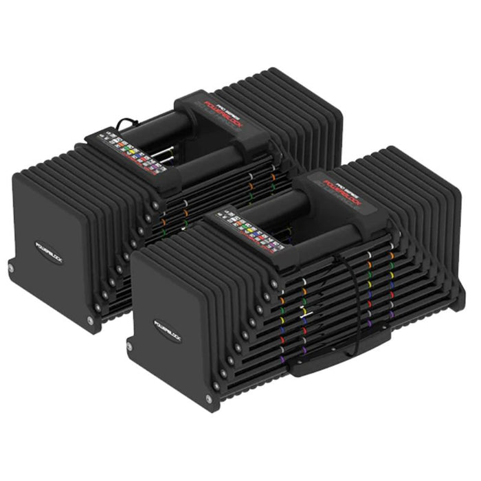 PowerBlock Commercial Pro 125-175 Expansion Kit Full Dumbbell Set