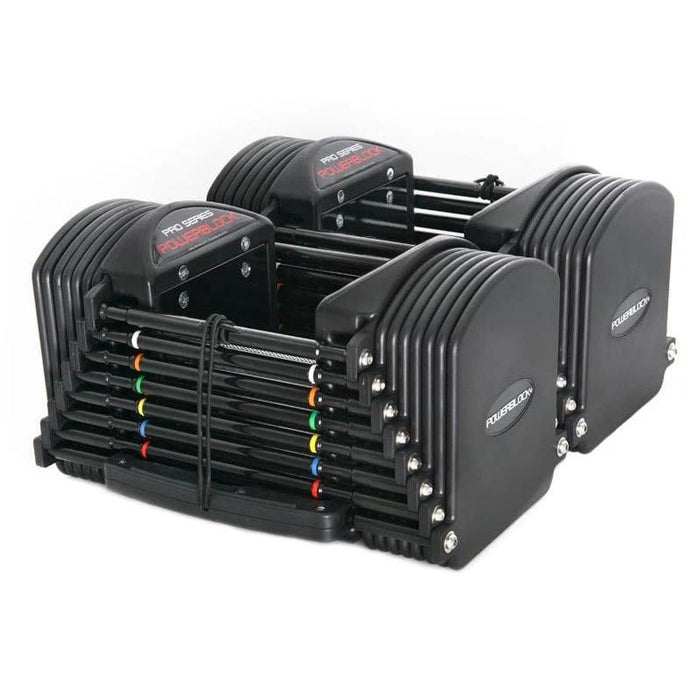 PowerBlock Commercial Pro 50 Adjustable Dumbbell Set — Strength ...