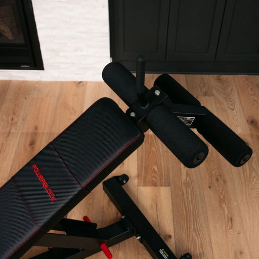 PowerBlock PowerBench 2.0 Ab Attachment Close Up