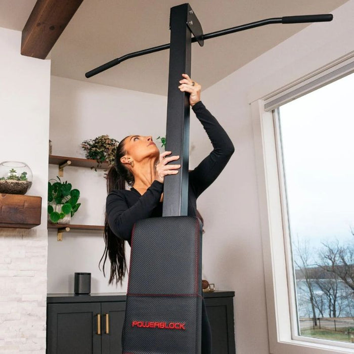 PowerBlock PowerBench 2.0 Chin-Up Attachment Adjustment