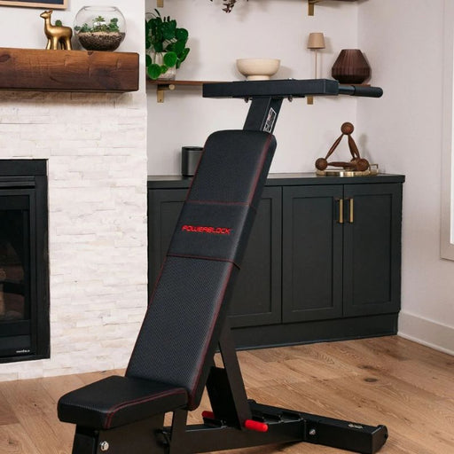 PowerBlock PowerBench 2.0 Dip Attachment Full View