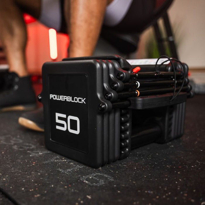PowerBlock Pro 100 EXP Adjustable Dumbbells — Strength Warehouse USA