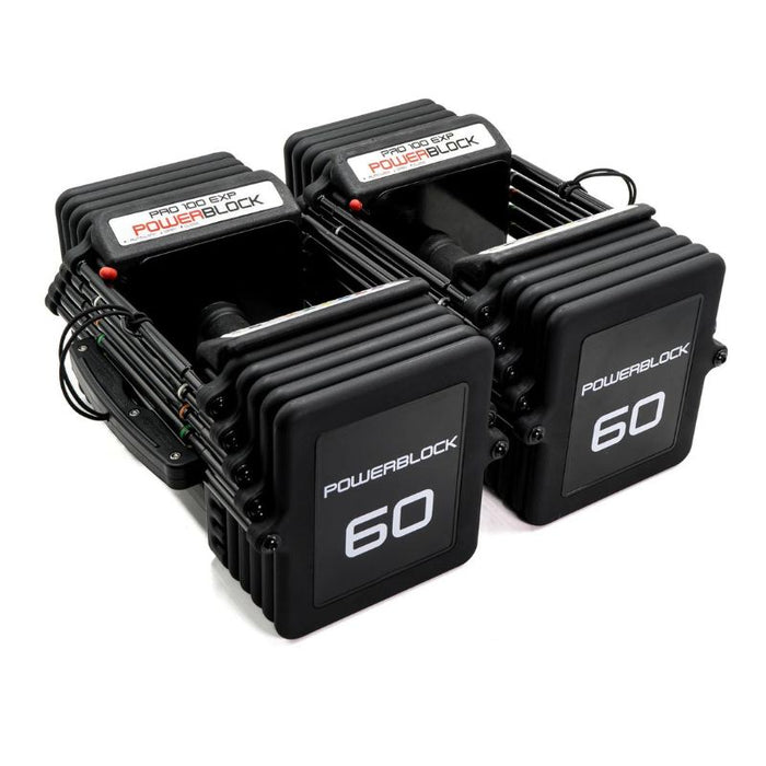 PowerBlock Pro 100 EXP Adjustable Dumbbells — Strength Warehouse USA