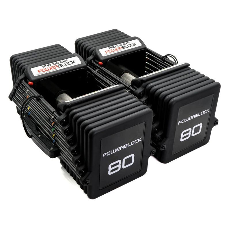 PowerBlock Pro 100 EXP Adjustable Dumbbells — Strength Warehouse USA