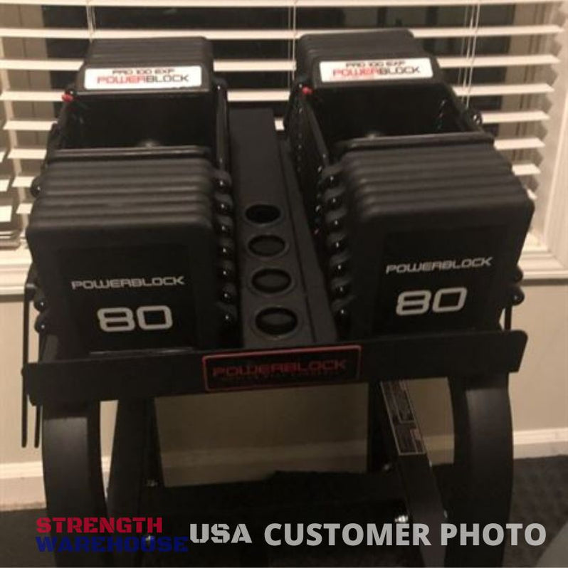 PowerBlock Pro 100 EXP Adjustable Dumbbells — Strength Warehouse USA