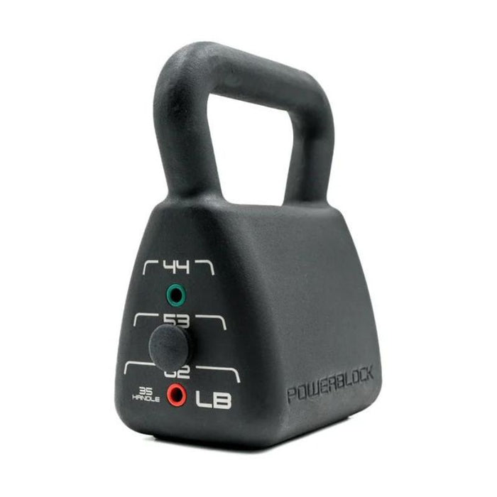 PowerBlock Pro Heavy Adjustable Kettlebell, 35-62lbs