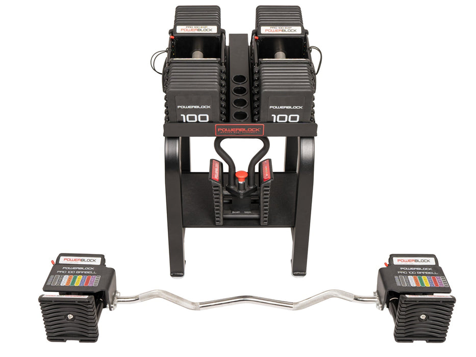 PowerBlock Pro 100 EXP Home Gym Bundle